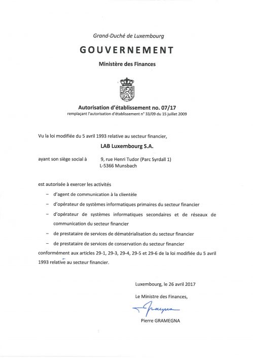 Ministère des Finances